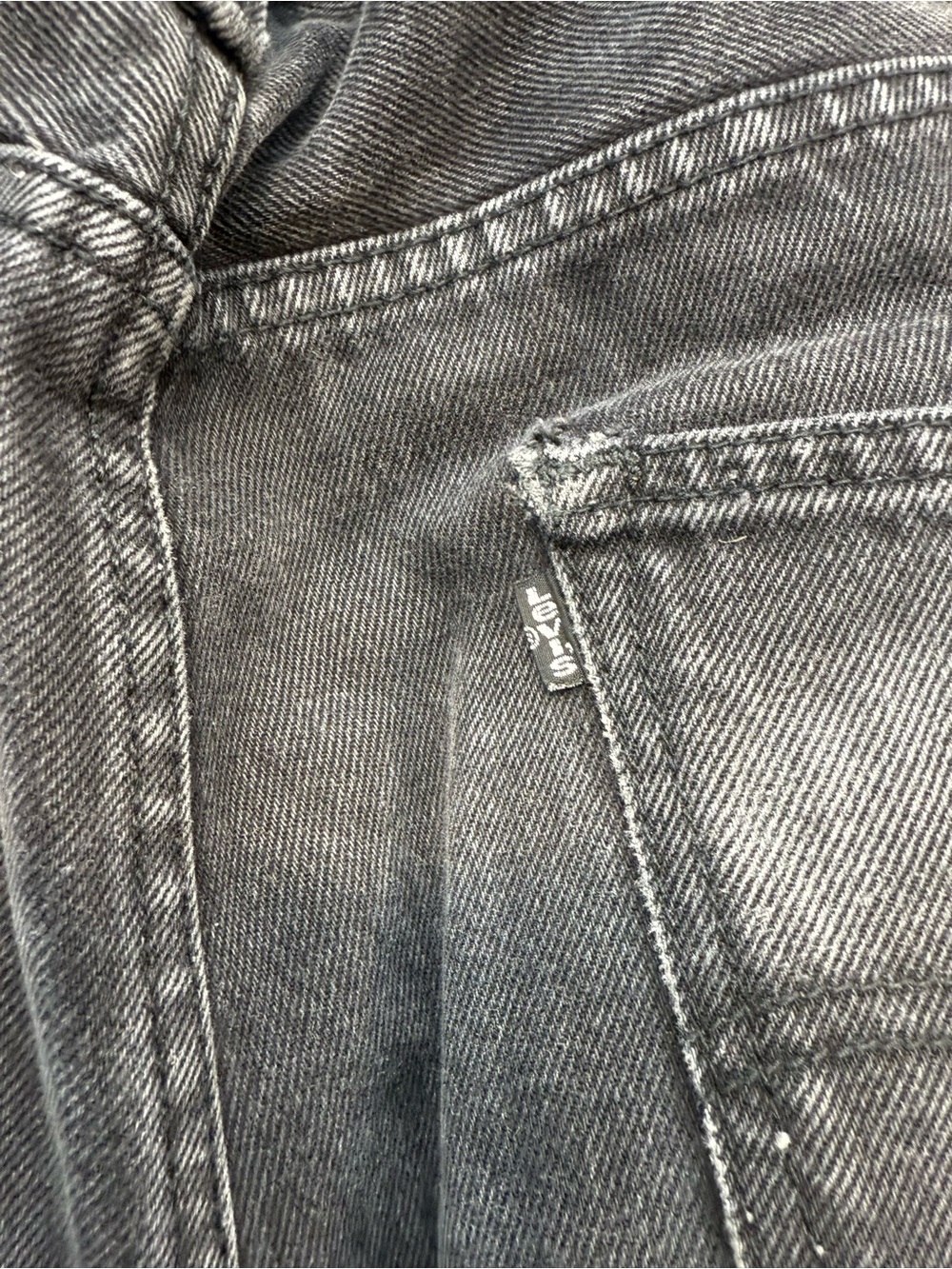Levi's Distressed faded 501 Rocker Jeans Ripped - Picture 11 of 11